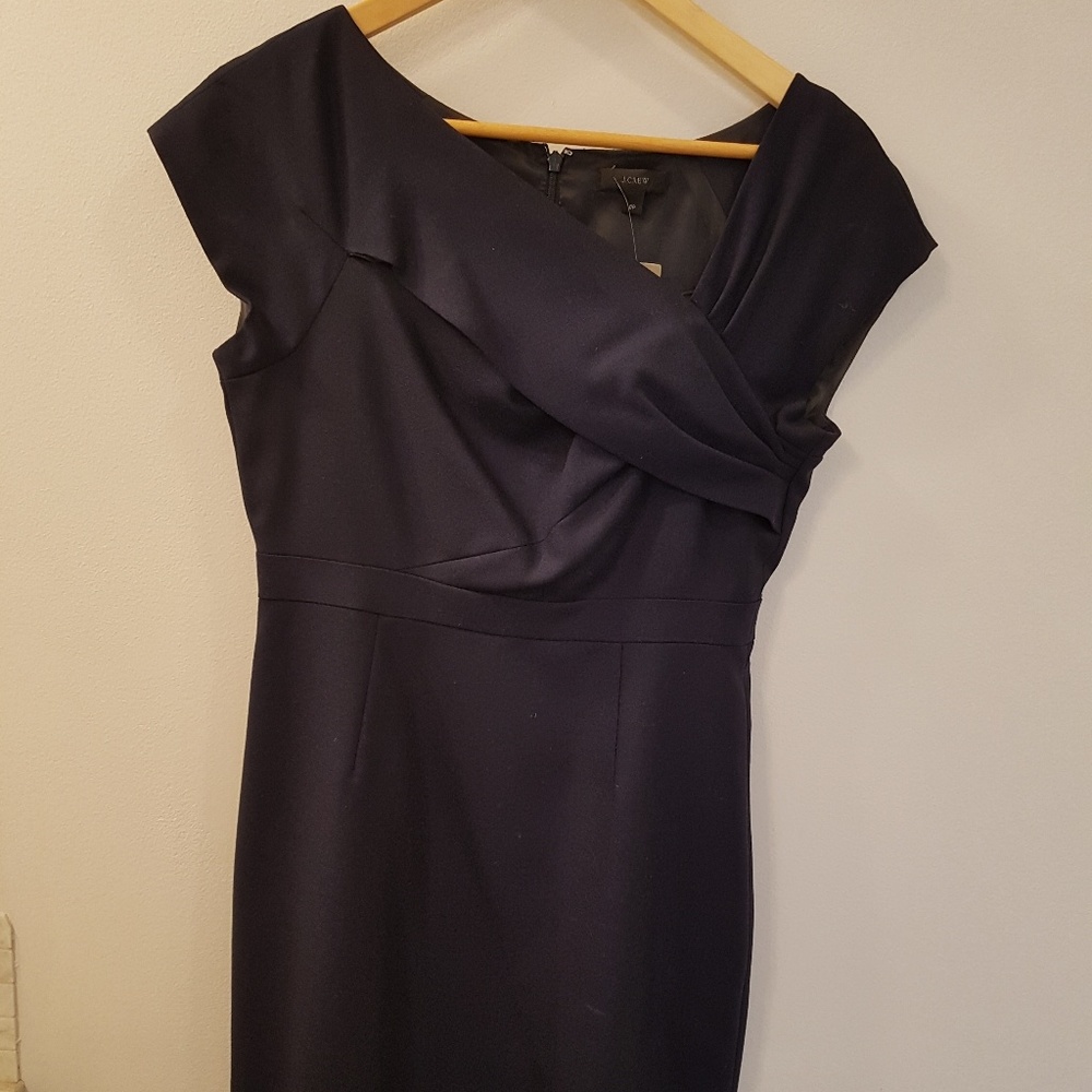 Size 8 Petite JCrew wool dress